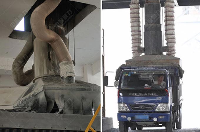 石料自動(dòng)裝車(chē)系統(tǒng)的流程和效果圖示